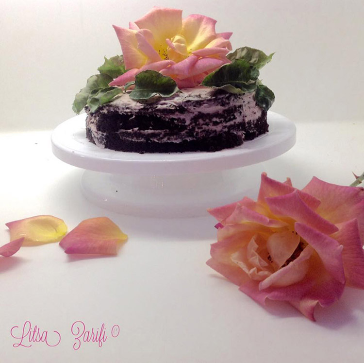 Κέικ φράουλας Dairyfree